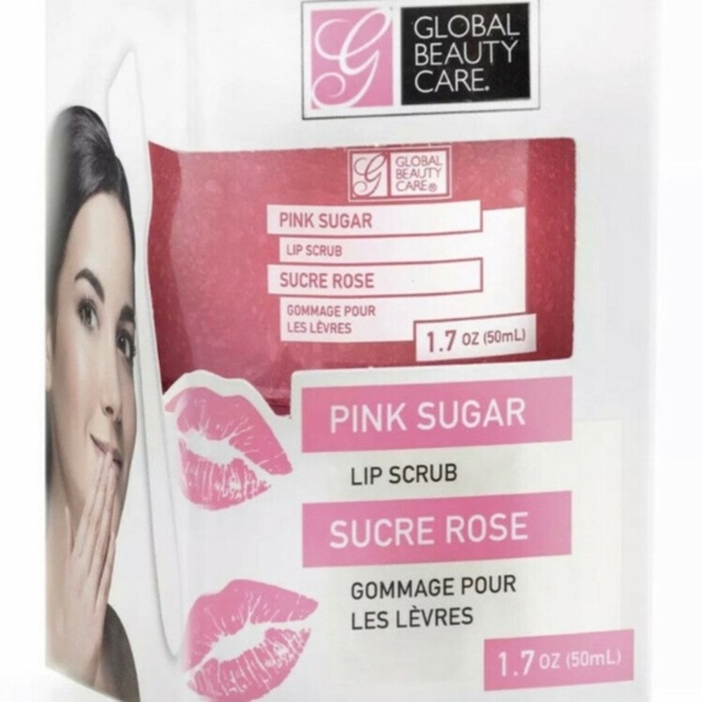 🔥5/$25🔥Global Beauty Care Pink Sugar Lip Scrub